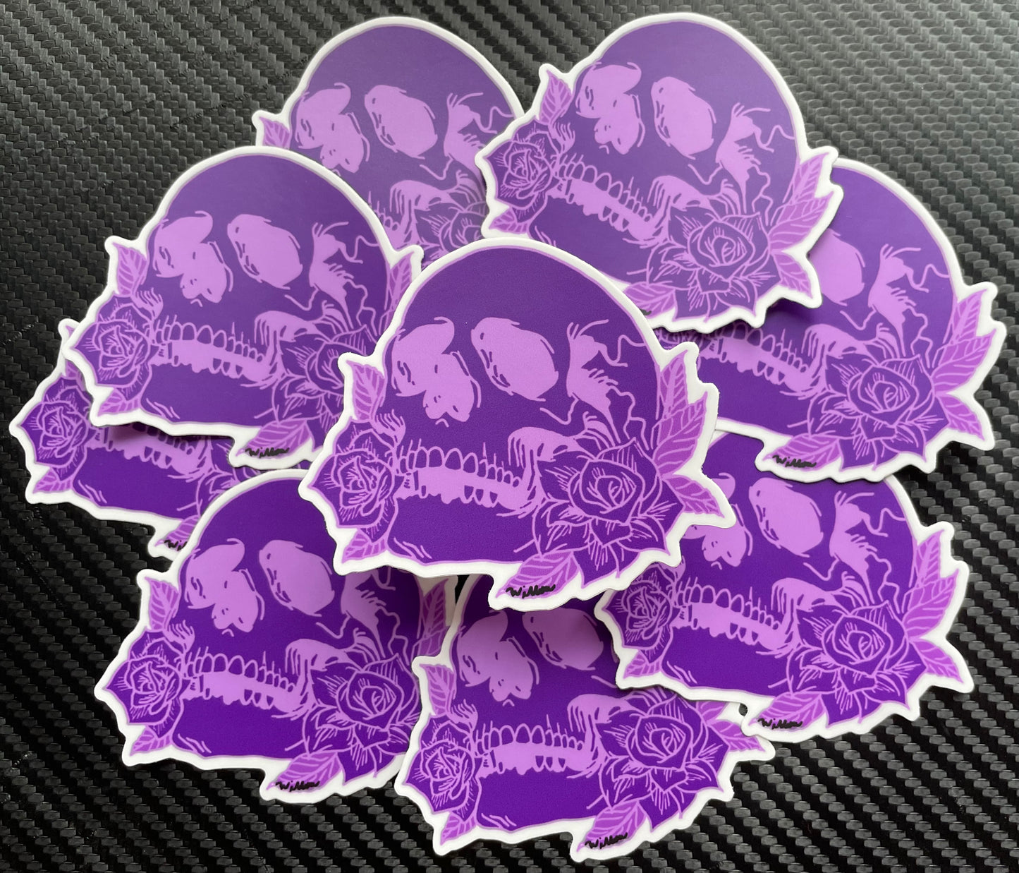 Purple Skull