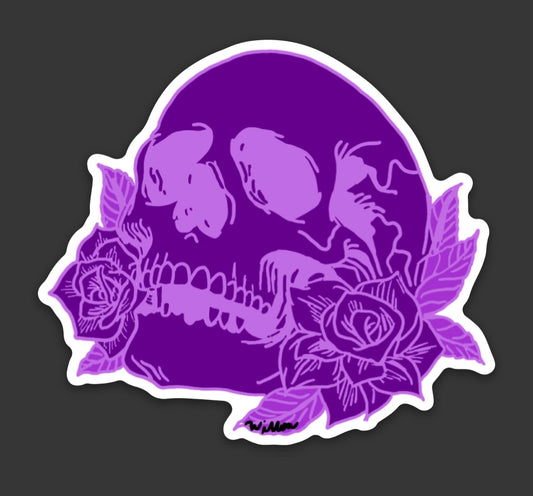 Purple Skull